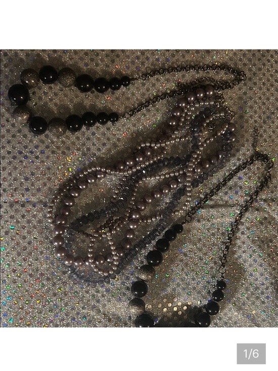 Mixed jewelry lot including 7 statement necklaces, bracelet, earrings.. Bundle! - Picture 2 of 5